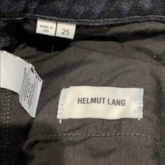 • Helmut Lang • Dark Blue Skinny Jeans 25 Women’s - Picture 3 of 5